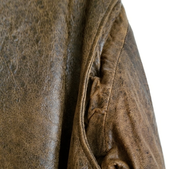 Men's John Baner Genuine Leather Jacket - Picture 4 of 8